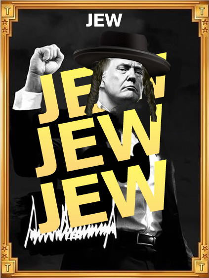 Jew with Fist in Air